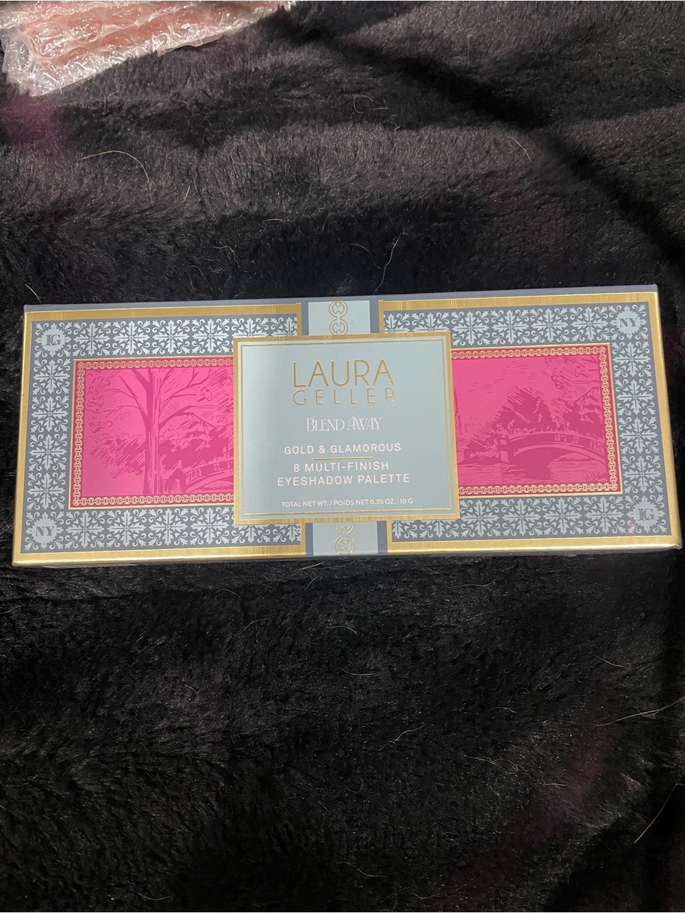 New Laura Geller Gold & Glamorous Blend Away Eyeshadow Palette